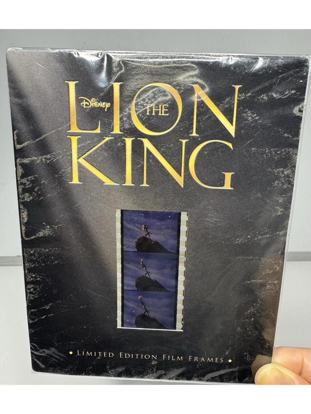 Disney The Lion King Limited Edition 35mm Film Frame Rafiki with Simba Sealed